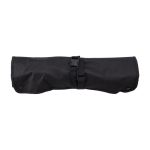 Tablier en nylon avec 6 accessoires de barbecue en acier inoxydable couleur noir première vue
