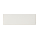 Calculatrice à 8 chiffres en plastique avec touches antidérapantes couleur blanc deuxième vue