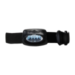 Lampe frontale en plastique de 5 LED avec 3 modes couleur noir première vue
