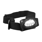 Lampe frontale en plastique de 5 LED avec 3 modes couleur noir troisième vue