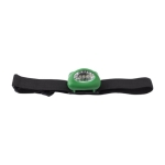 Lampe frontale en plastique de 5 LED avec 3 modes couleur vert deuxième vue