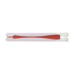 Éventail personnalisé en papier de couleurs vives de style pai pai couleur rouge première vue