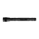 Lampe torche rétractable personnalisée en aluminium avec 3 LED, 55cm couleur noir première vue