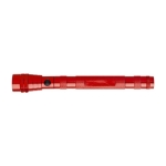 Lampe torche rétractable personnalisée en aluminium avec 3 LED, 55cm couleur rouge première vue