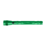 Lampe torche rétractable personnalisée en aluminium avec 3 LED, 55cm couleur vert première vue