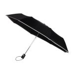 Parapluie d´entreprise automatique en pongée 190T tempête Ø97 couleur gris clair quatrième vue