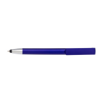Stylo métallisé tactile avec support pour téléphone, Encre bleue couleur bleu première vue