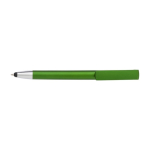 Stylo métallisé tactile avec support pour téléphone, Encre bleue couleur vert première vue