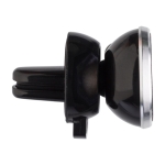 Support de téléphone pour voiture en plastique avec aimant et adhésif couleur noir première vue