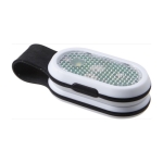 Lumière réfléchissante pour les sports de plein air avec clip aimanté couleur noir cinquième vue