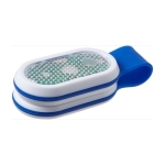 Lumière réfléchissante pour les sports de plein air avec clip aimanté couleur bleu quatrième vue