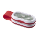 Lumière réfléchissante pour les sports de plein air avec clip aimanté couleur rouge quatrième vue