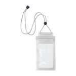 Étui en plastique imperméable pour téléphone portable à écran tactile couleur blanc première vue