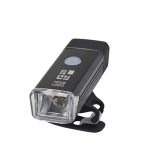Lampe LED COB pour guidon de vélo chargeable via port USB avec zone d'impression