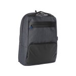 Sac à dos pour PC de 15'' en plastique robuste avec antivol couleur noir dixième vue