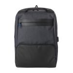 Sac à dos pour PC de 15'' en plastique robuste avec antivol couleur noir deuxième vue