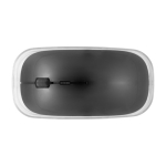 Souris sans fil antibactérienne impression en quadrichromie couleur noir septième vue