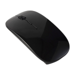Souris sans fil antibactérienne impression en quadrichromie couleur noir huitième vue