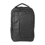 Sac à dos en polyester pour PC 15'', poches, bretelles rembourrées couleur noir première vue