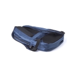 Sac à dos en polyester pour PC 15'', poches, bretelles rembourrées couleur bleu huitième vue