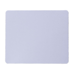 Tapis de souris en caoutchouc imprimable en couleur couleur blanc deuxième vue