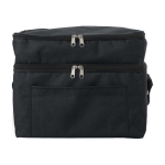 Sacs isothermes personnalisés avec deux compartiments RPET IceCube couleur noir première vue