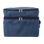 Sacs isothermes personnalisés avec deux compartiments RPET IceCube couleur bleu première vue