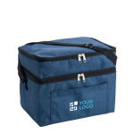 Sacs isothermes personnalisés avec deux compartiments RPET IceCube avec zone d'impression