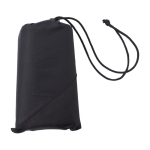 Couverture pliable en polyester imperméable, fixable au sol couleur noir première vue