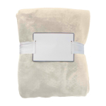Belle couverture publicitaire en flanelle pour cadeaux de clients