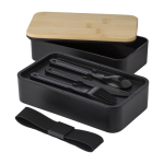 Boîte à lunch double compartiment et couverts 800ml Duo Compact première vue