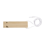Sifflet de train en bois à personnaliser avec votre logo Chuchu couleur bois première vue