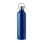 Grande gourde isotherme avec impression couleur 1 L Clip Large couleur bleu première vue