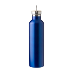 Grande gourde isotherme avec impression couleur 1 L Clip Large couleur bleu deuxième vue