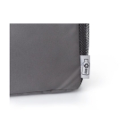 Sac à dos isotherme en polyester recyclé avec plusieurs compartiments couleur gris deuxième vue