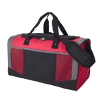 Sac de sport en polyester 600D à poignées et sangle réglable couleur noir deuxième vue