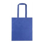 Sac à provisions en RPET non tissé avec longues poignées 70 gr/m² couleur bleu roi première vue