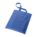 Sac à provisions en RPET non tissé avec longues poignées 70 gr/m² couleur bleu roi deuxième vue