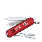 Couteau suisse d´entreprise Victorinox, acier inoxydable, 7 fonctions couleur rouge avec zone d'impression