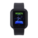 Montre connectée multifonction sans fil, bracelet réglable et USB couleur noir quatrième vue