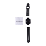 Montre connectée multifonction sans fil, bracelet réglable et USB couleur noir sixième vue