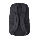 Sac à dos de sport en polyester recyclé déperlant couleur noir troisième vue