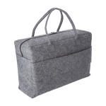 Sac en feutre recyclé avec grand compartiment couleur gris deuxième vue