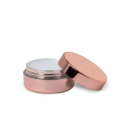 Baume à lèvres dans un pot avec couvercle et parfum vanille SPF15 deuxième vue