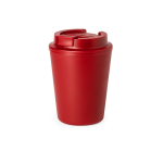 Gobelet à emporter en plastique recyclé à double paroi de 300 ml première vue