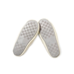 Chaussons unisexes en coton avec doublure pelucheuse quatrième vue