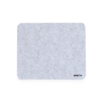 Tapis en matériau recyclé avec base antidérapante couleur gris première vue
