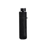 Parapluie pliable avec système coupe-vent et poignée ergo 98cm Ø couleur noir première vue