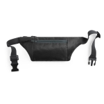 Sac banane en ripstop résistant avec une sangle ajustable à la taille couleur noir première vue