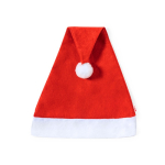Bonnet de Père Noël classique en RPET personnalisé avec logo Santa  troisième vue